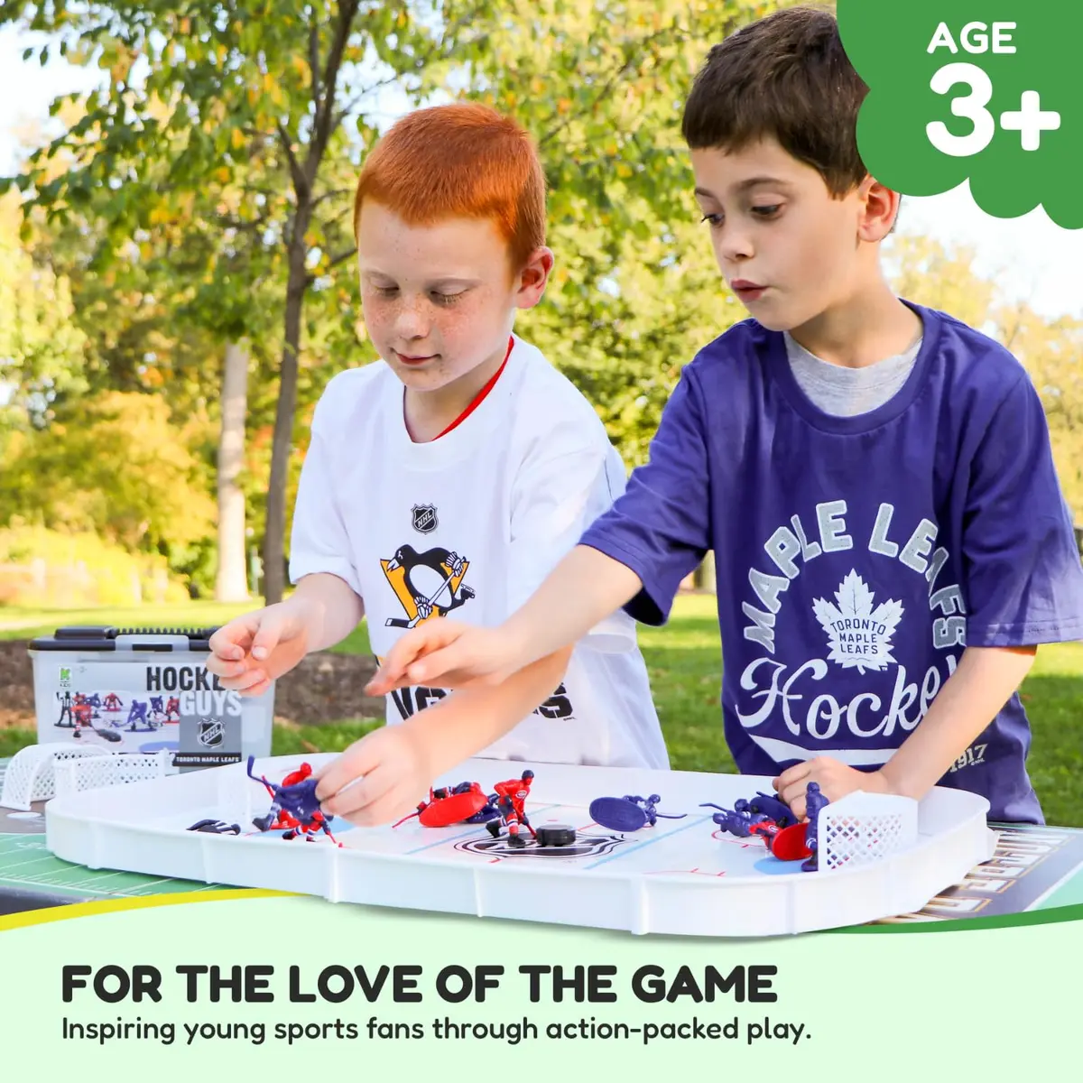 Kaskey Kids NHL Hockey Guys, Blackhawks vs. Red Wings | Action Figures for Imaginative Play, Ages 3+ - view 2