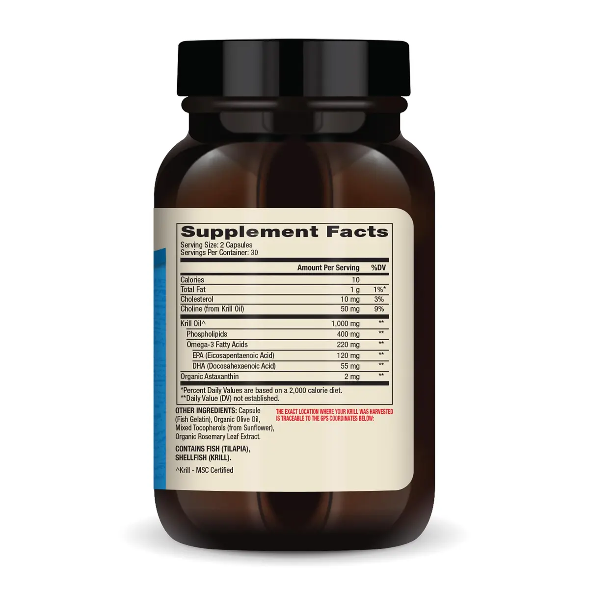 Dr. Mercola Antarctic Krill Oil, 1,000 mg, 60 Capsules | Supports Brain, Heart & Immune Health - view 2