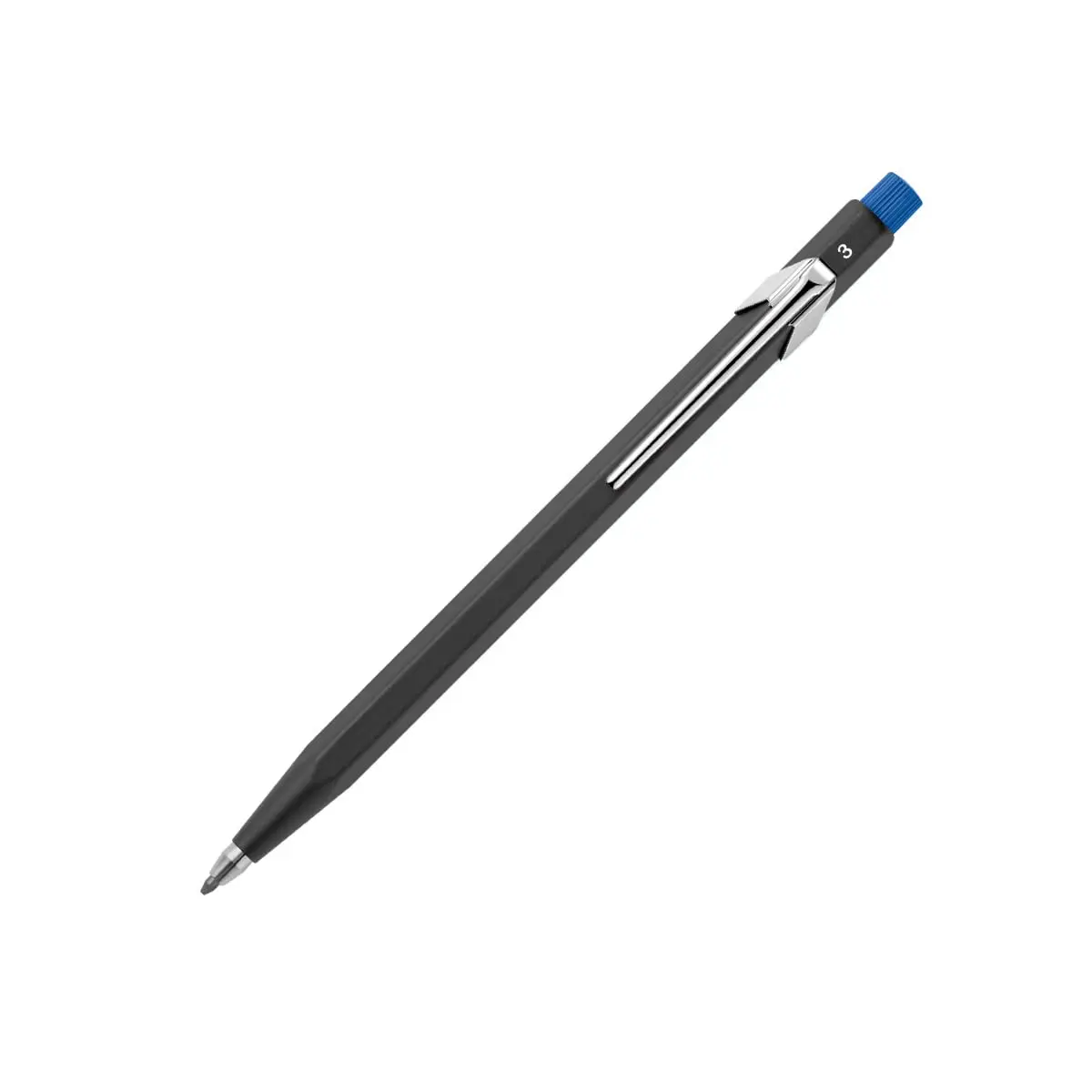 Caran d'Ache Fixpencil Black 3mm Mechanical Pencil | Hexagonal Grip, Fine Point - main product image
