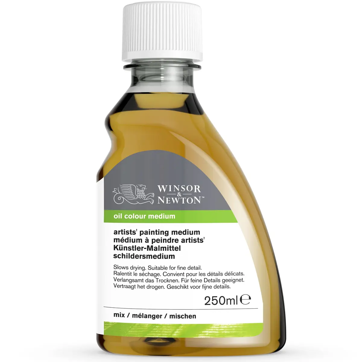 Winsor & Newton Oil Painting Medium Gloss 250ml (8.45 Fl Oz) | Slow Drying for Detail & Glazing - view 9