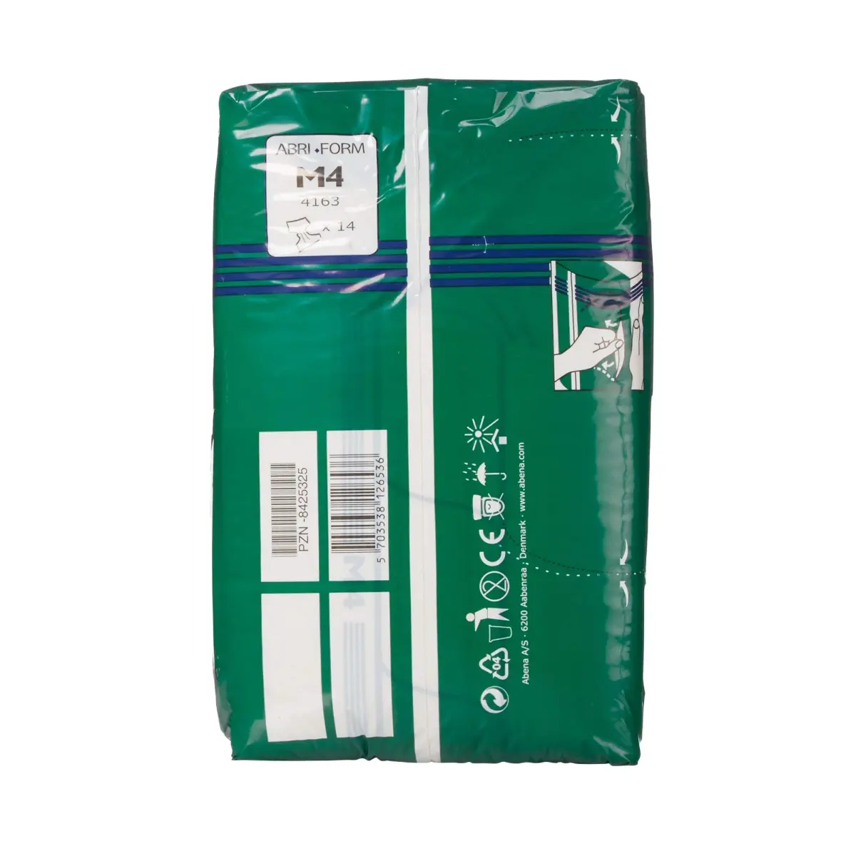 Abena Abri-Form Comfort M4 Adult Briefs Level 4 Plastic-Backed 3600ml Absorption | Unisex Medium 42 Count - view 4