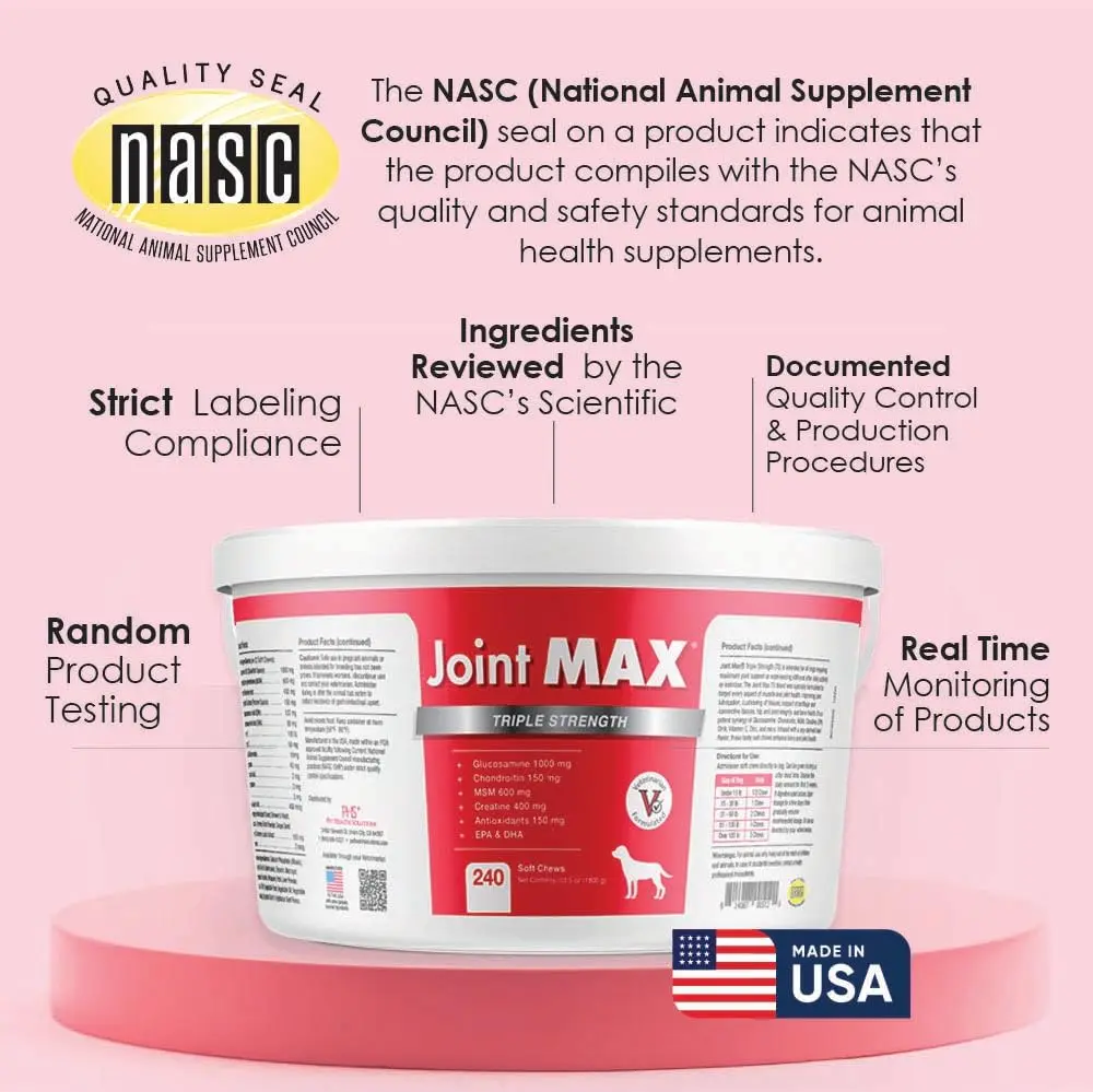 Joint Max Triple Strength Soft Chews for Dogs | Supports Joint & Cartilage Health in Aging & Active Dogs - view 7