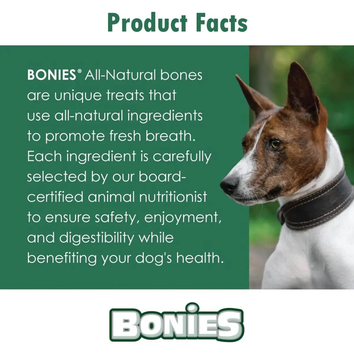 Pet Health Solutions Bonies Natural Calming Formula Dog Treats - Chicken, 20 Bones | Supports Anxiety & Breath - view 7
