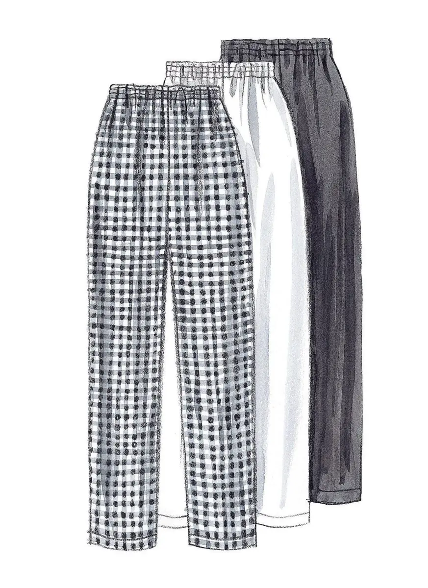 McCall Patterns M2233MED Misses' & Men's Jacket, Shirt, Apron, Pants, Hat, Neckerchief | Sewing Pattern for Medium - view 5