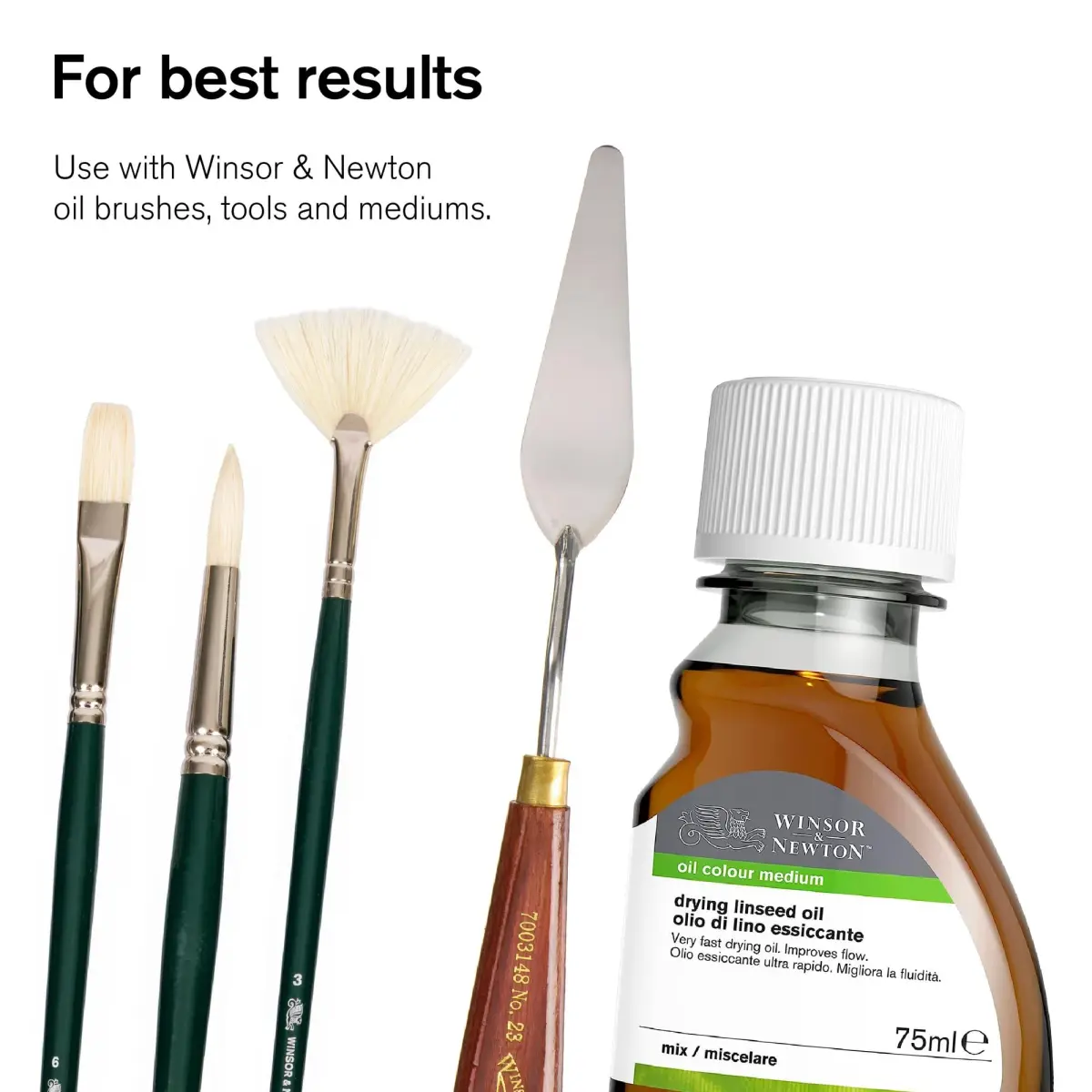 Winsor & Newton Winton Oil Color Basic Set, 10 x 21ml Tubes | Conforms to ASTM D4236 - view 9