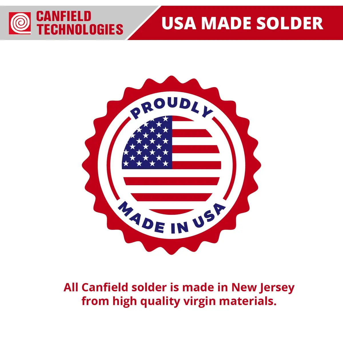Canfield 60/40 Solder for Stained Glass | Virgin Material, 1Lb Spool, Silver - view 7