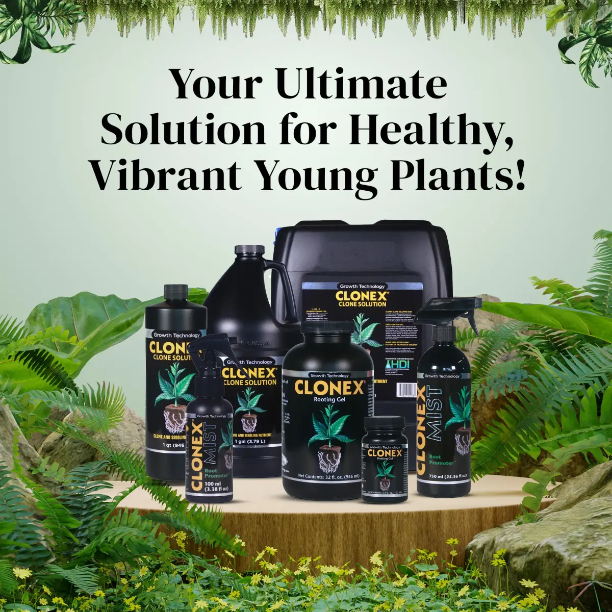 Clonex Rooting Gel 100ml (3.38 Fl Oz) | High-Performance Rooting Compound for Plant Cuttings - view 4