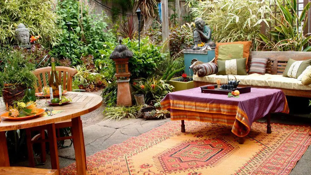 Mad Mats Reversible Outdoor Rug 6' x 9' | Durable UV-Protected Plastic Mat - view 11