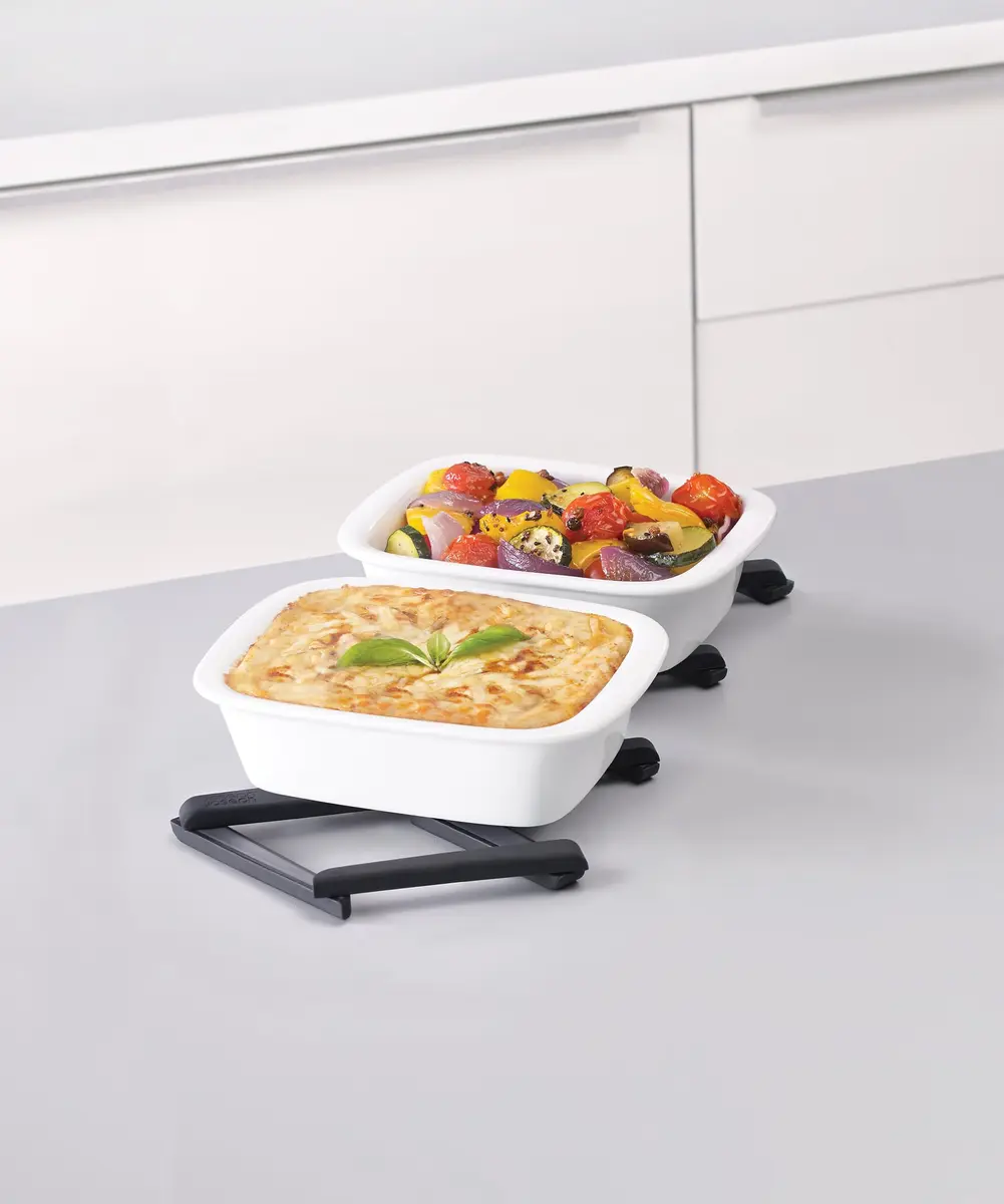Joseph Joseph Stretch Folding Silicone Trivet for Hot Pots and Pans | Adjustable Heat-Resistant Kitchen Mat - view 4