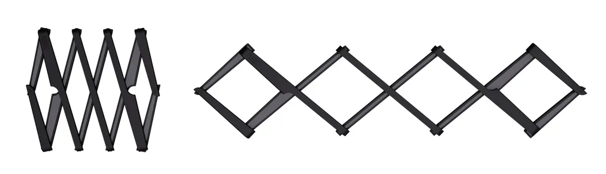 Joseph Joseph Stretch Folding Silicone Trivet for Hot Pots and Pans | Adjustable Heat-Resistant Kitchen Mat - view 3