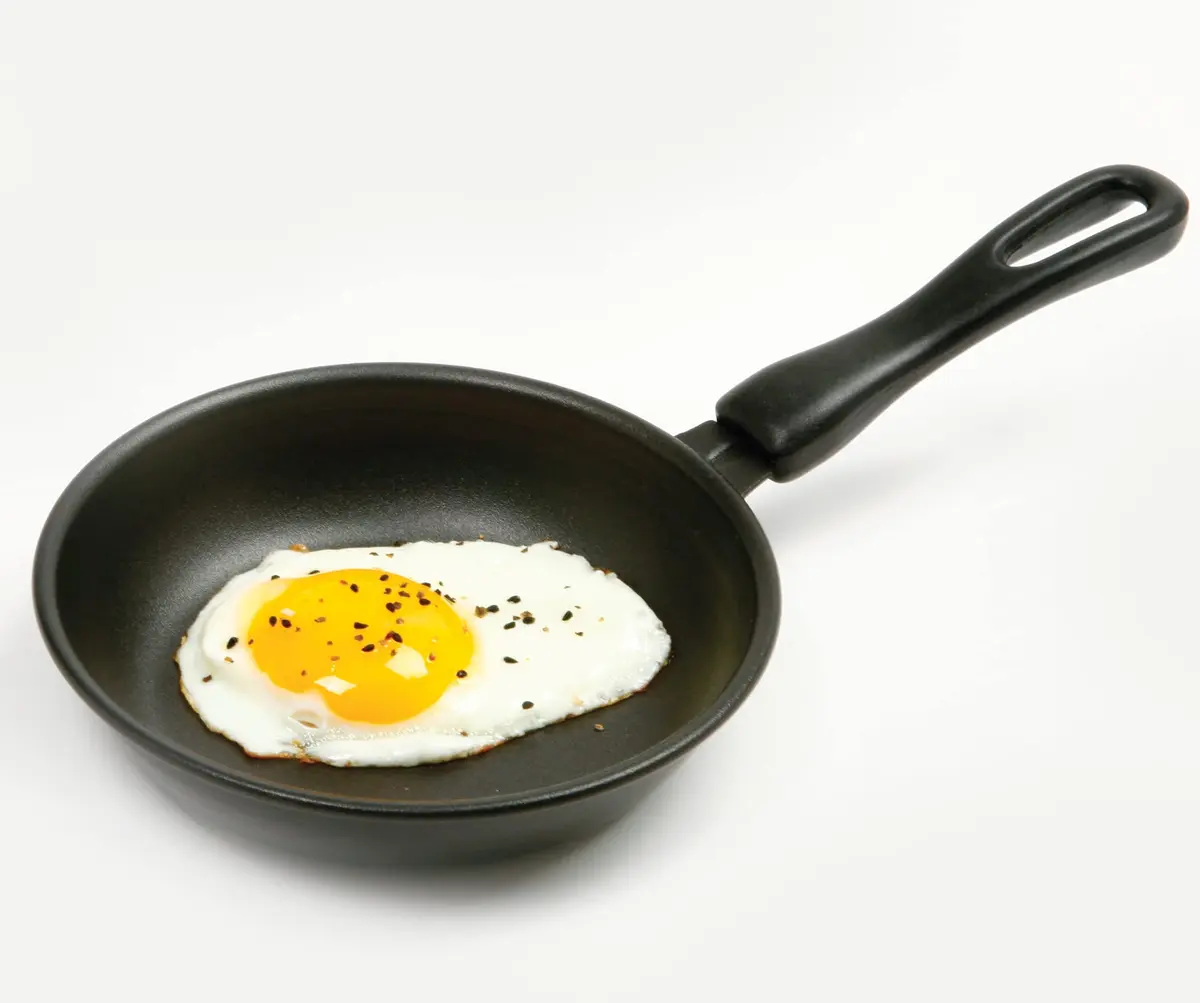 Norpro Mini Nonstick Frying Pan Skillet 15cm (6 Inch) | Single Serving Egg Pan - view 2