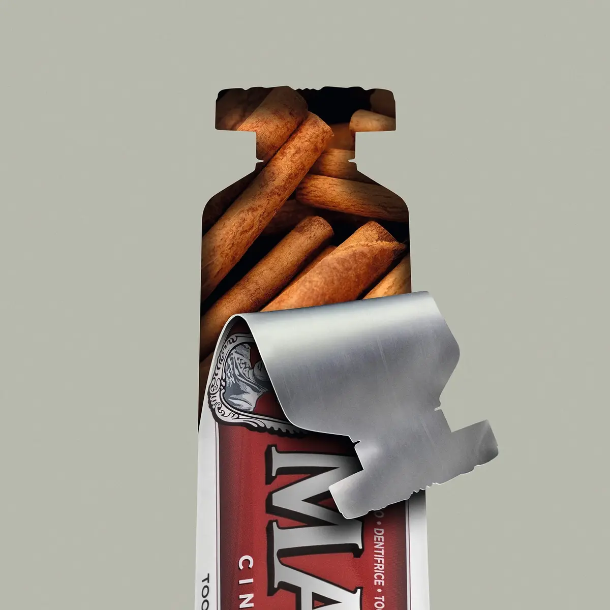 Marvis Cinnamon Mint Toothpaste 75ml (2.2 fl oz) | Made in Italy, Luxury Oral Care - view 8