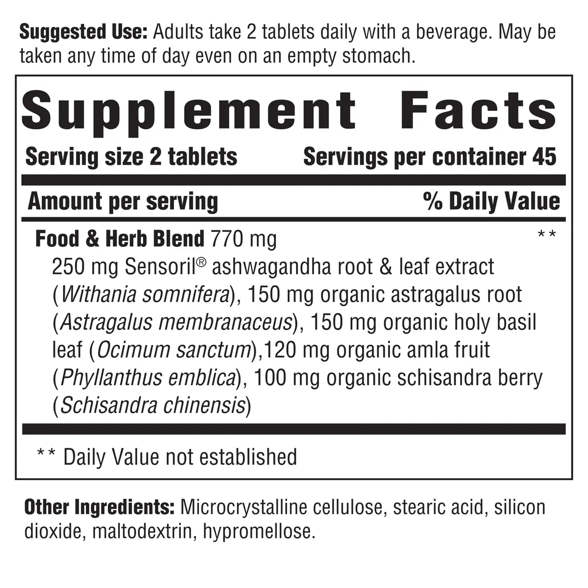 Innate Response Formulas Adrenal Response, 45 Servings | Supports Stress & Cortisol Balance - view 2