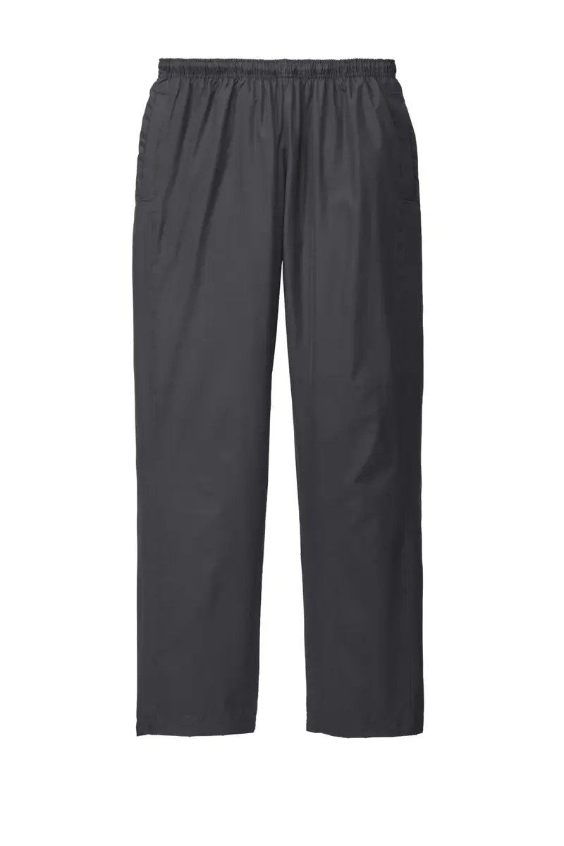 SPORT-TEK Unisex Wind Pant | Athletic Water-Repellent Sweatpants, Graphite, X-Large - main product image