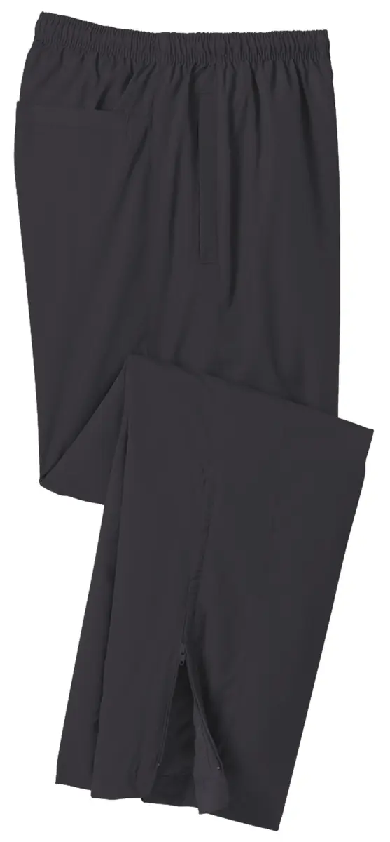 SPORT-TEK Unisex Wind Pant | Athletic Water-Repellent Sweatpants, Graphite, X-Large - view 3