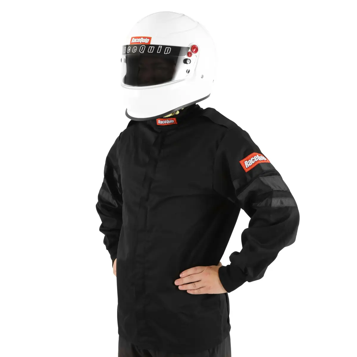 RaceQuip 110 Series Driving Jacket SFI 3.2A/1 Black 5XL | Flame-Resistant, Durable, Stylish - view 2