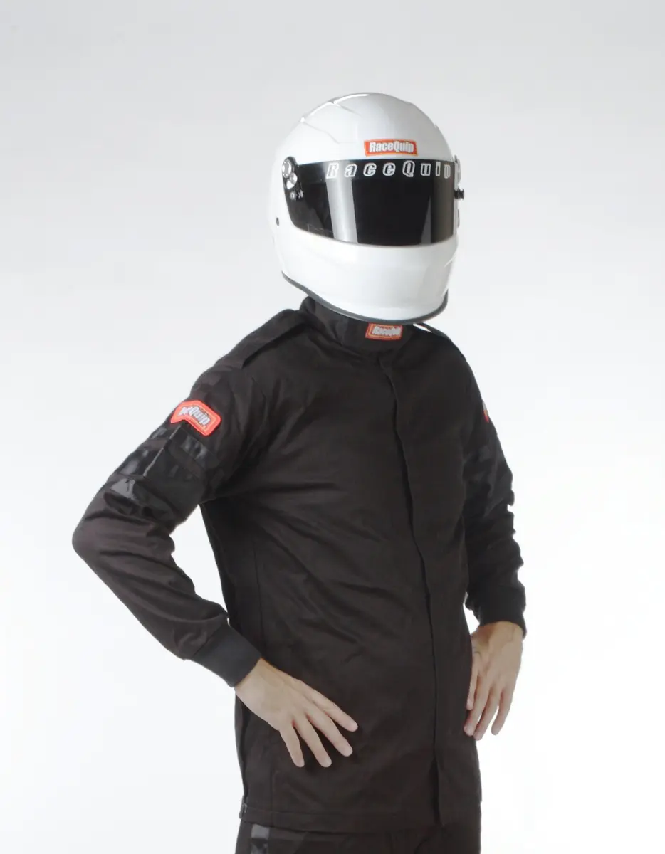 RaceQuip 111008RQP 110 Series Driving Jacket SFI 3.2A/1 Black 3XL | Flame-Resistant Racing Safety Gear - view 3