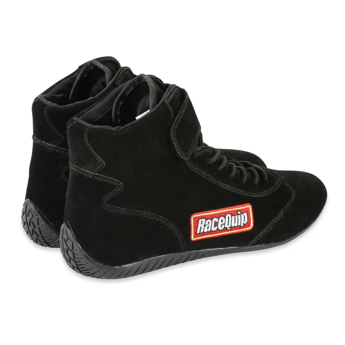 RaceQuip Racing Shoes Mid-Top SFI 3.3/5 Black Size 13 | Flame Retardant Suede Leather - view 9