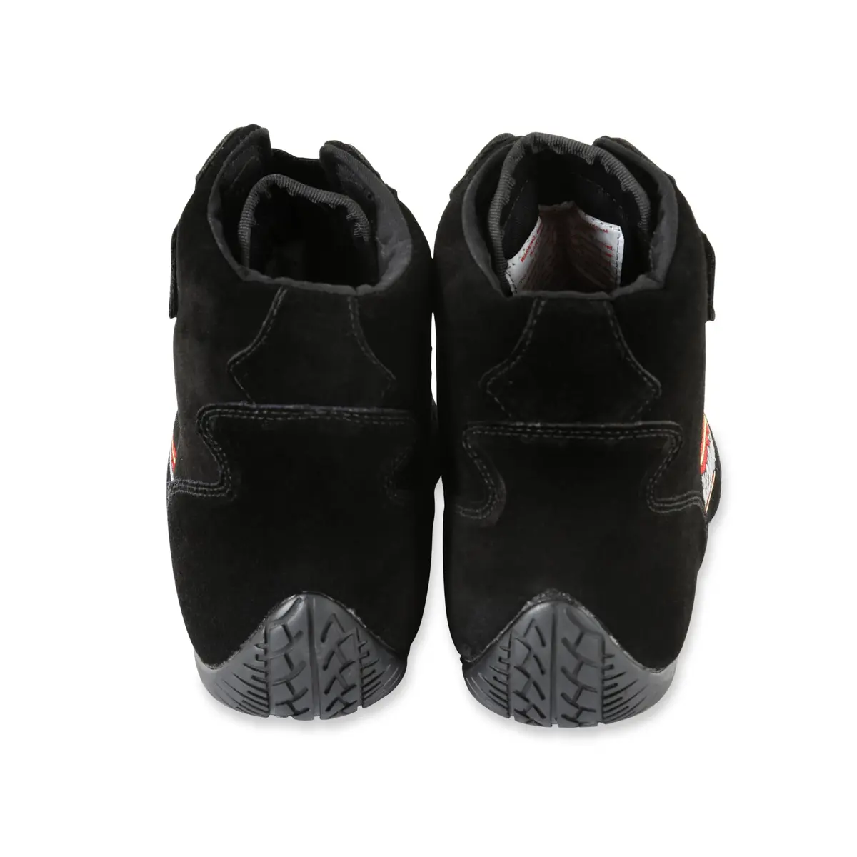 RaceQuip Racing Shoes Mid-Top SFI 3.3/5 Black Size 13 | Flame Retardant Suede Leather - view 4