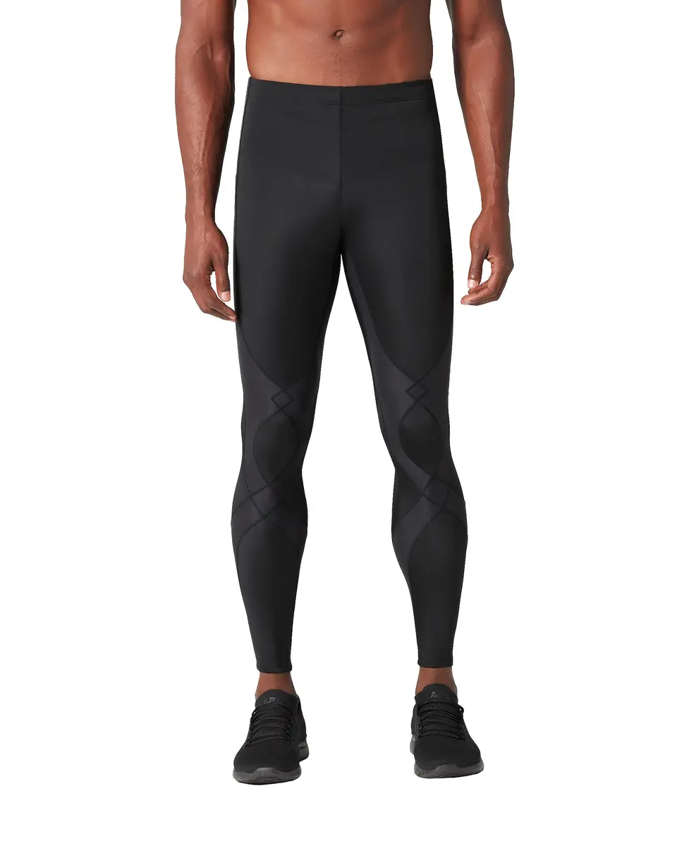 CW-X Men's Stabilyx Compression Tights, 225809A | Support joints & stability, moisture-wicking, UV protection - main product image