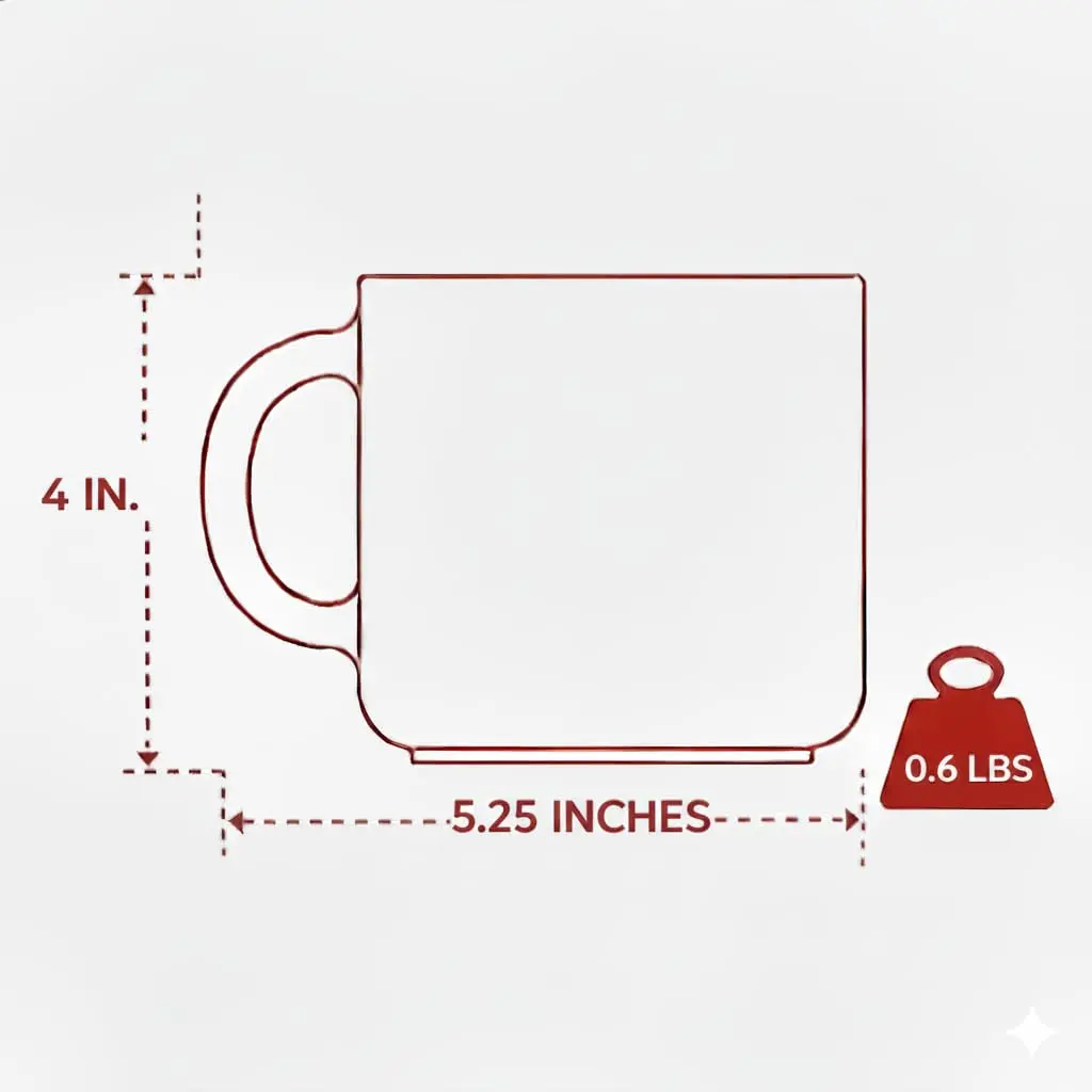 burton+BURTON Hand-Painted Ceramic Football Mug 414ml (14 oz) | Realistic 3D Dimpled Texture Sports Cup - view 2