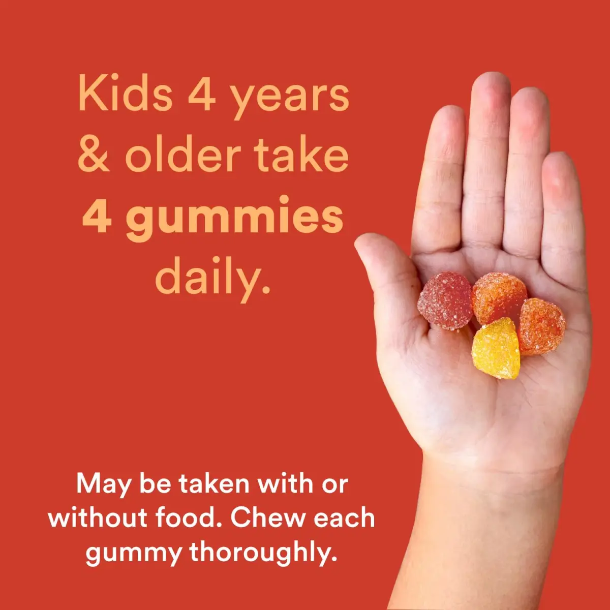 SmartyPants Kids Multivitamin Gummies with Omega 3 Fish Oil 120 Count | Gluten-Free, Fruity Flavors, Immune Support - view 7