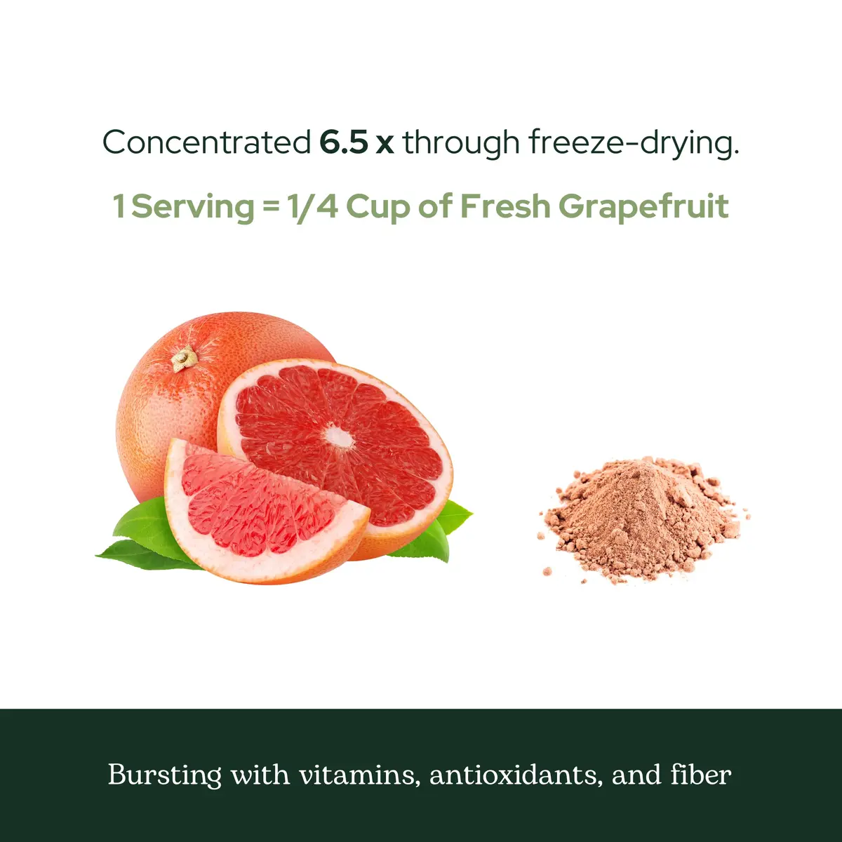 Eclectic Herb Organic Grapefruit Powder Supplement | Nutritional Drink Mix, USDA Organic, Vegan, Non-GMO (90 g | 3.2 oz) - view 8