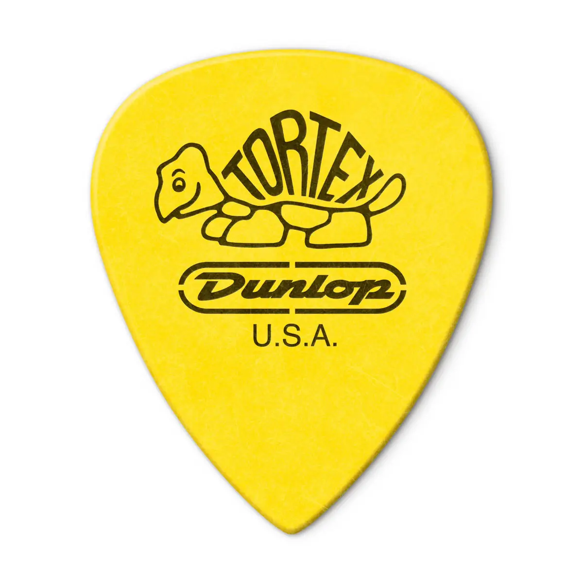 Jim Dunlop Tortex TIII Pick 0.73mm (Yellow) | 12 Pack Guitar Plectrums - view 2