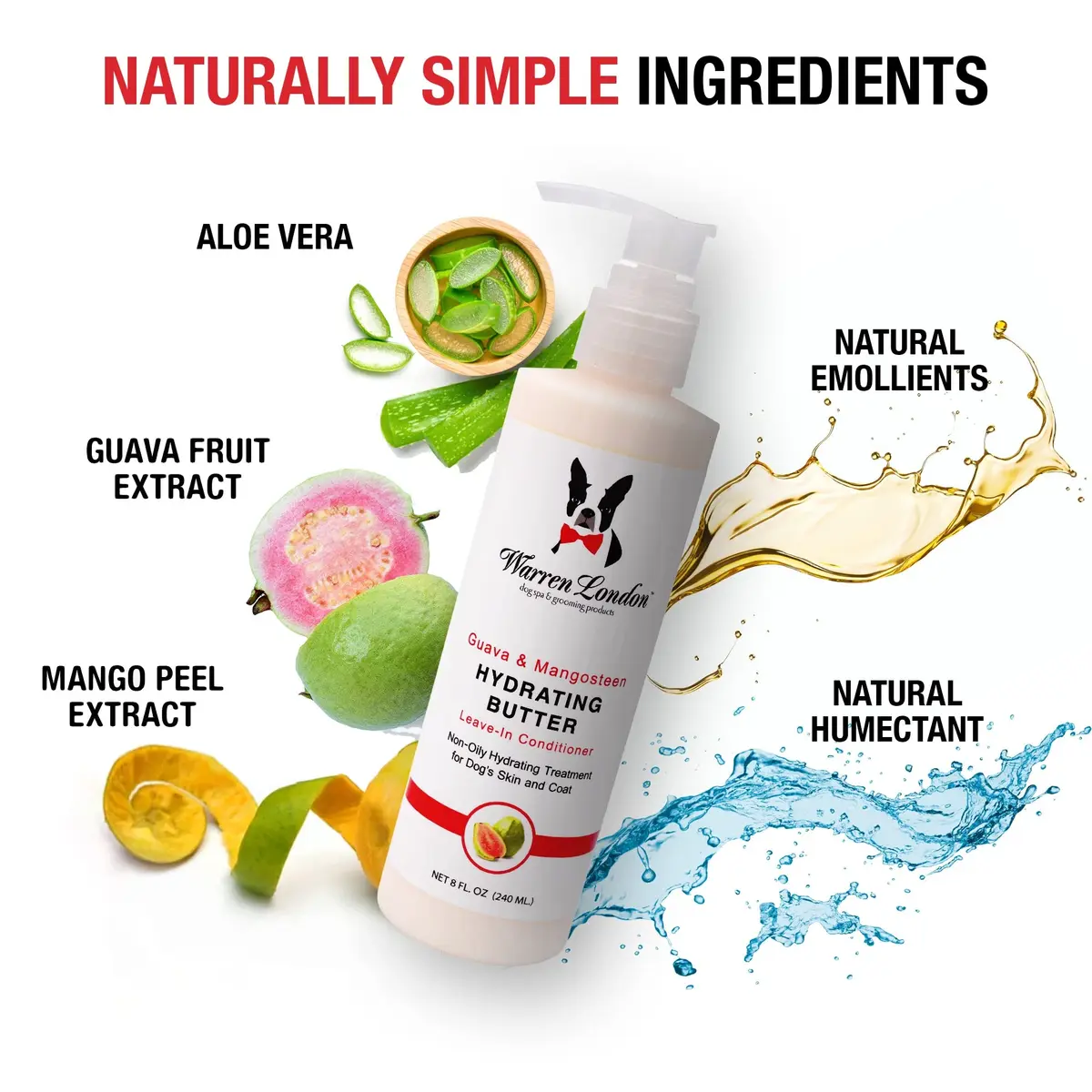 Warren London Hydrating Butter - Guava & Mango | 1 Gallon | 24-Hour Moisturizing for Dogs - view 7