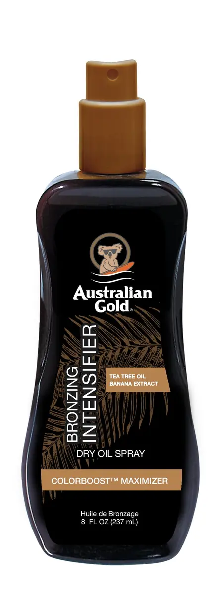 Australian Gold Bronzing Intensifier Dry Oil Spray 8 Fl Oz | Colorboost Maximizer for Sun-Kissed Skin - main product image