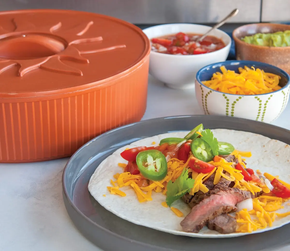 Nordic Ware Microwave Tortilla and Pancake Warmer, 10-Inch | Fits Large Tortillas & More - view 3