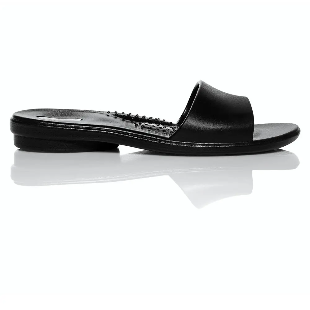 Oka-B Women's Grace Slide, Licorice, Size 6.5-7.5 M | Ergonomic Comfort & Eco-Friendly Design - view 3