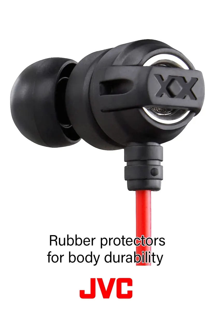 JVC Headphone Xtreme-Xplosivs Wired Earbud Headphones 1.2m | Deep Bass & Excellent Sound - view 4