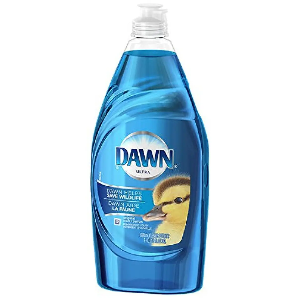 Dawn Ultra Dishwashing Liquid Dish Soap, Original Scent, 635ml (21.6 Fl Oz) | 3X Grease-Cleaning Power - main product image