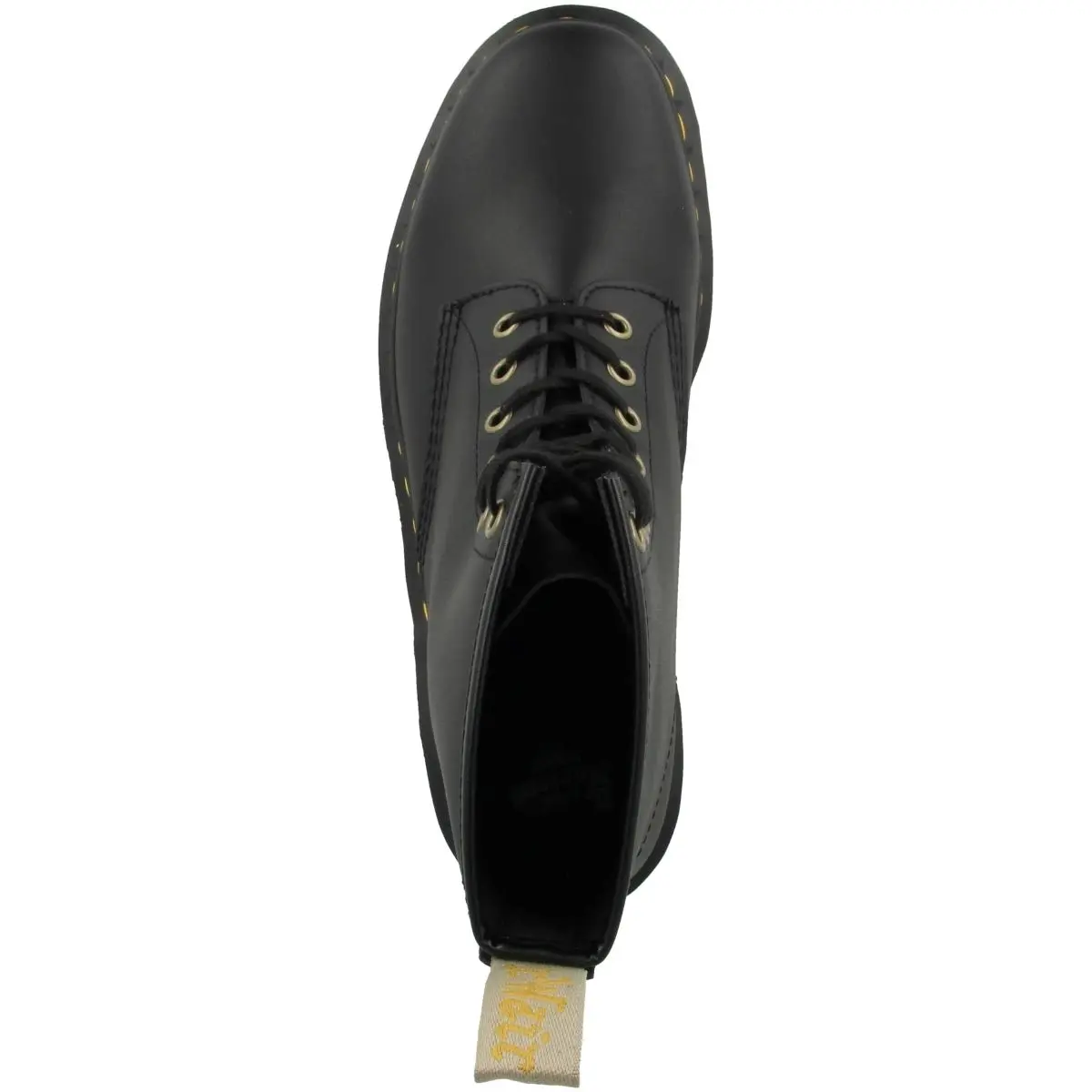 Dr. Martens Vegan 1460 Boot, Black Felix Rub Off, 7 Women/6 Men | Slip-Resistant, Goodyear Welt Stitching - view 2
