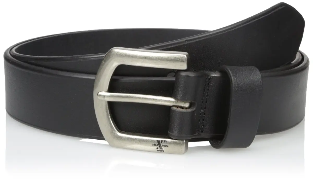 Nocona Men's Work Black Beveled Belt 36 | Durable Leather, No Edge Stitching - main product image