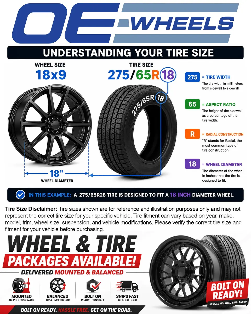 OE Wheels CV04 18x10.5 Gloss Black Machined Lip | 5x120.65 Bolt Pattern, 56ET Offset - view 7