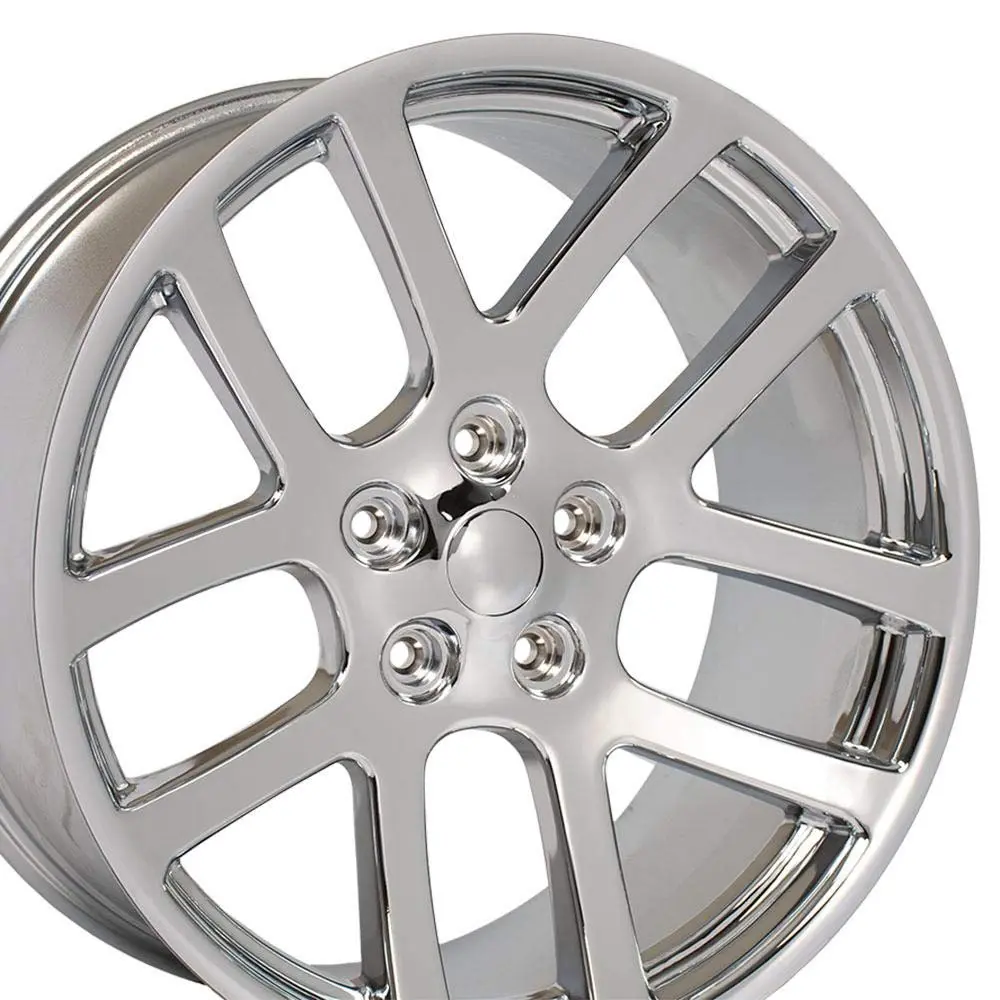 OE Wheels DG51 22x10 Chrome Rim | 5x139.7 Bolt Pattern, 25.4ET Offset, 22 Inch Diameter - main product image