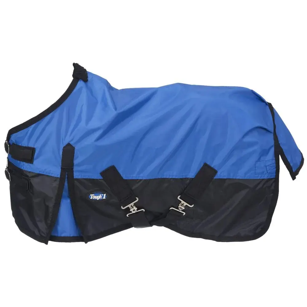 Tough 1 Mini 420D Water-Resistant Sheet - Royal Blue - 36" (91 cm) | Equestrian Outdoor Protection - main product image