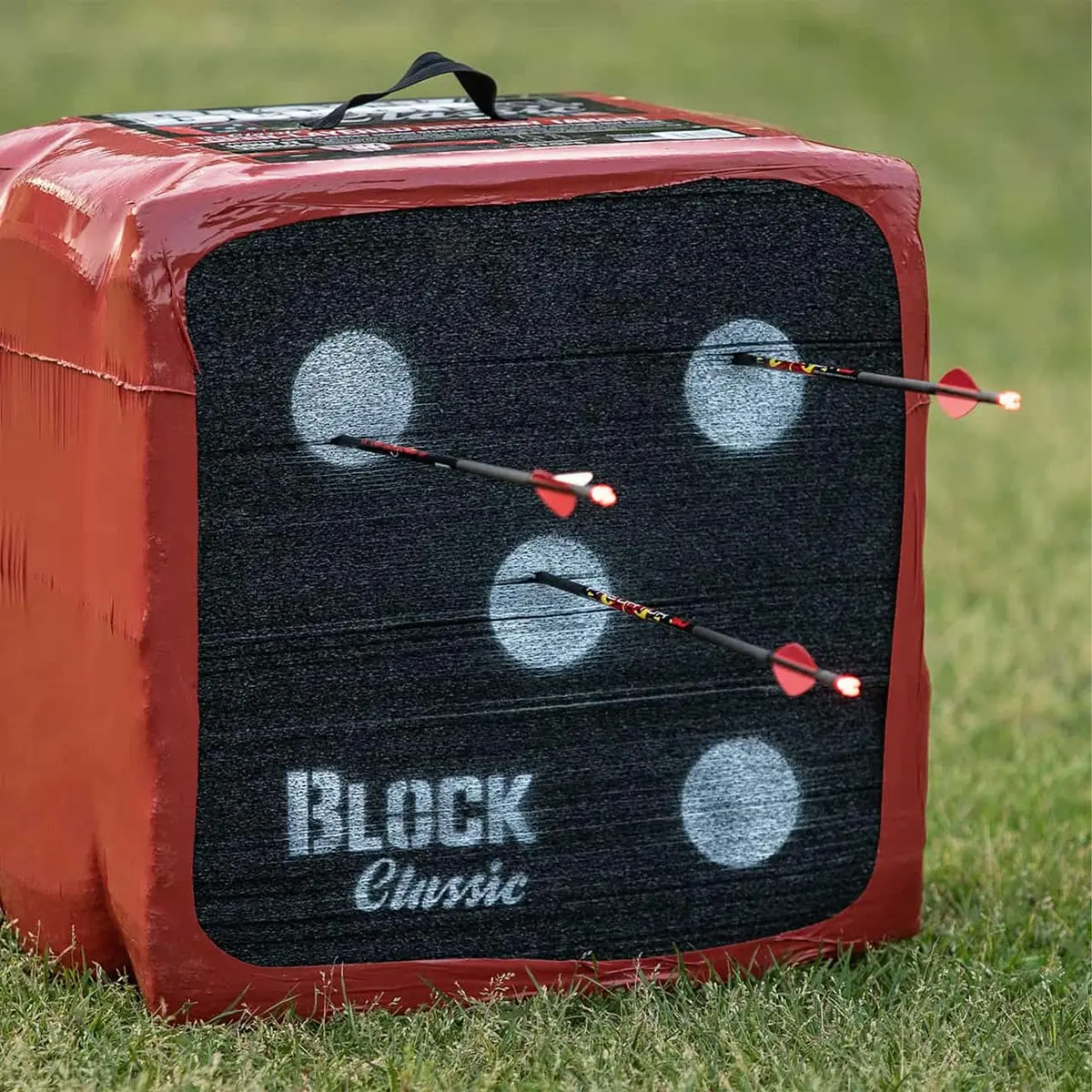 Block Classic Layered Foam Archery Target, 22” x 22” x 13.5”, 2-Sided Shooting | Friction-Based Arrow Stop with Easy Removal - view 2
