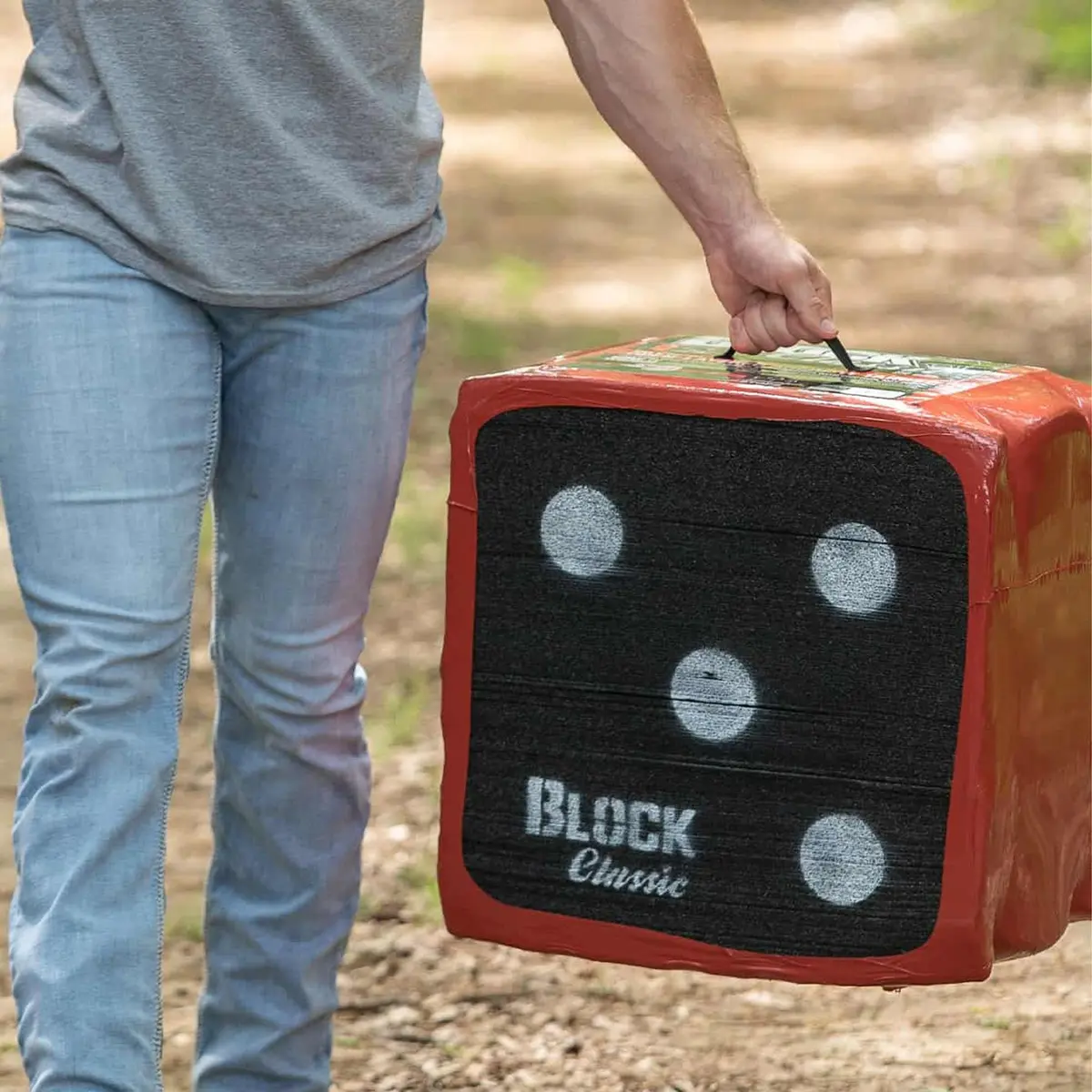 Block Classic Layered Foam Archery Target, 22” x 22” x 13.5”, 2-Sided Shooting | Friction-Based Arrow Stop with Easy Removal - view 3