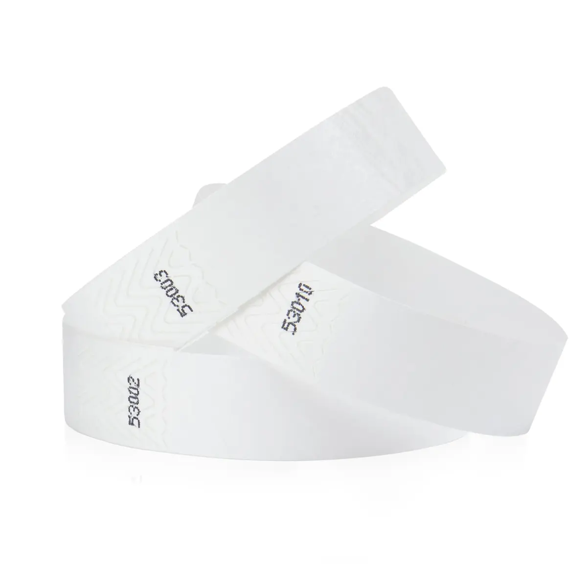Wristco 100 White Tyvek Wristbands for Events | Tamper-Proof, Water-Resistant, USA Made - main product image