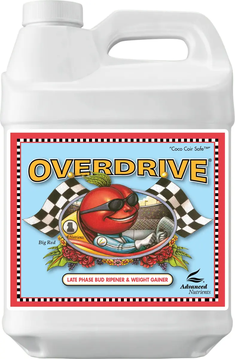 Advanced Nutrients Overdrive Fertilizer 0.25L | Boosts Flower Size & Aroma - main product image