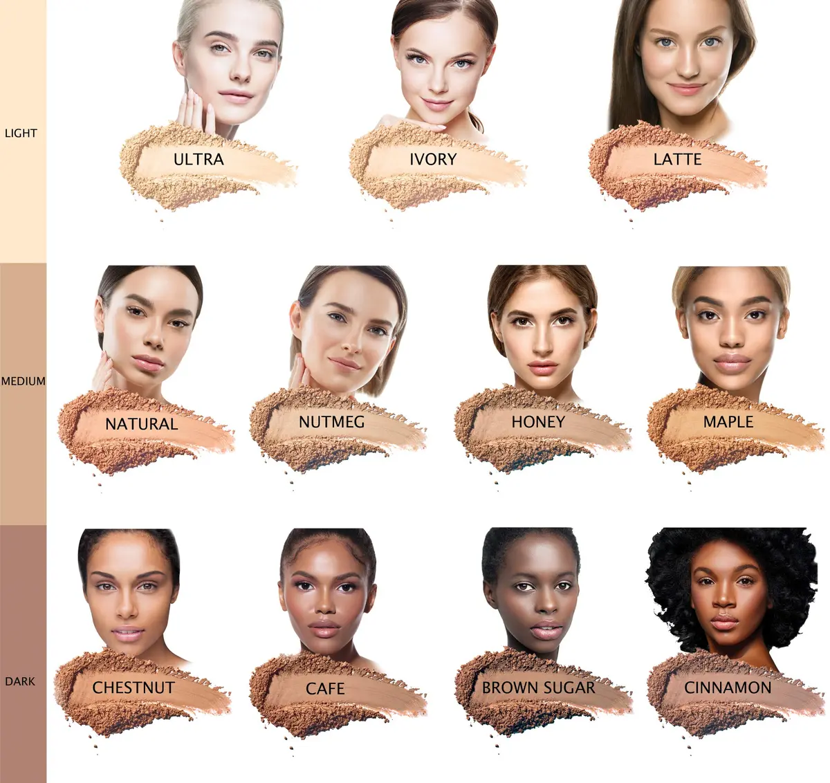 Bellaterra Cosmetics Mineral Powder Foundation – Ultra | Deep Cool Shade | Matte Finish | 9g - view 5