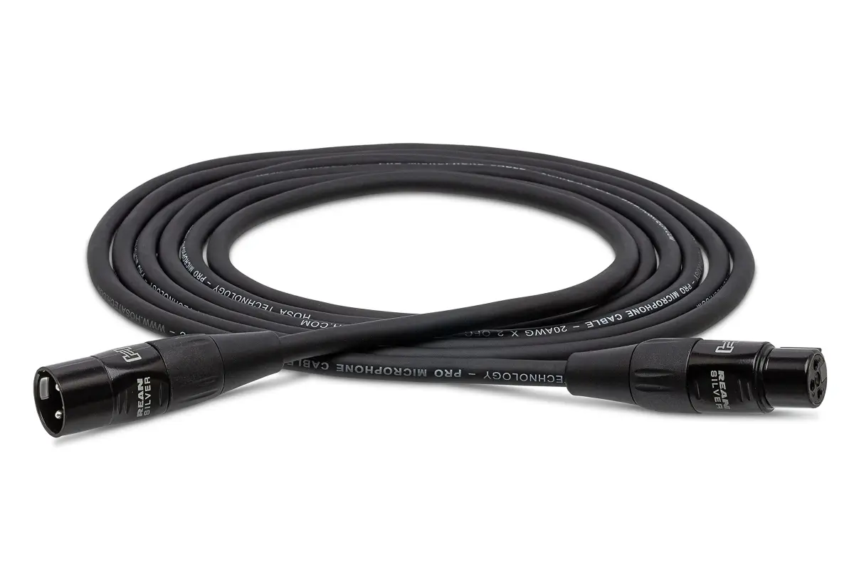 Hosa HMIC-010 Pro Microphone Cable REAN XLR3F to XLR3M 3.05m (10 Feet) | Balanced Audio for Studio & Stage - view 5