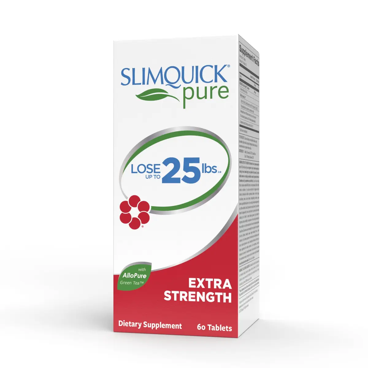 SlimQuick Pure 3X Regular Strength Pill for Women | Supports Weight Goals & Fat Breakdown - main product image