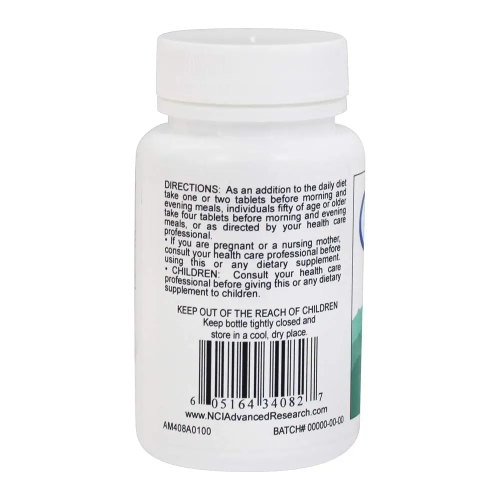 NCI Advanced Research Dr. Hans Nieper Magnesium Orotate Tablets 500 Mg | Mineral Supplement for Adults - view 3