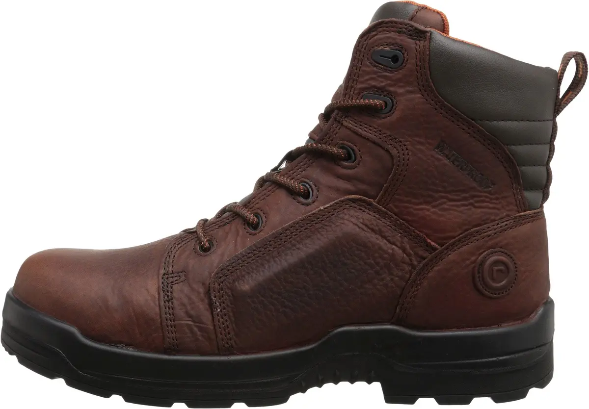 Rockport Work Boots Waterproof Composite Toe 8 Dark Brown | Safety & Durability (70-120 chars) - view 2