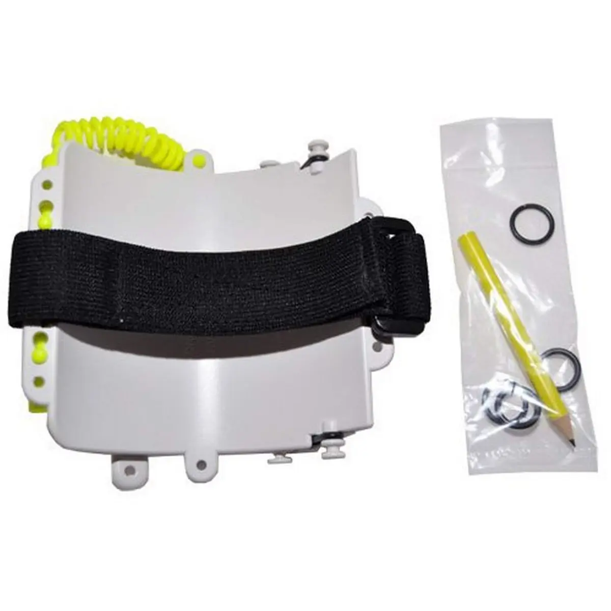 Scuba Choice Wrist Dive Slate for Diving, 3-Panel with Pencil & Velcro Strap – Replaceable Safety Leash, Compact - Ideal Divers, Snorkelers, Freedivers - main product image