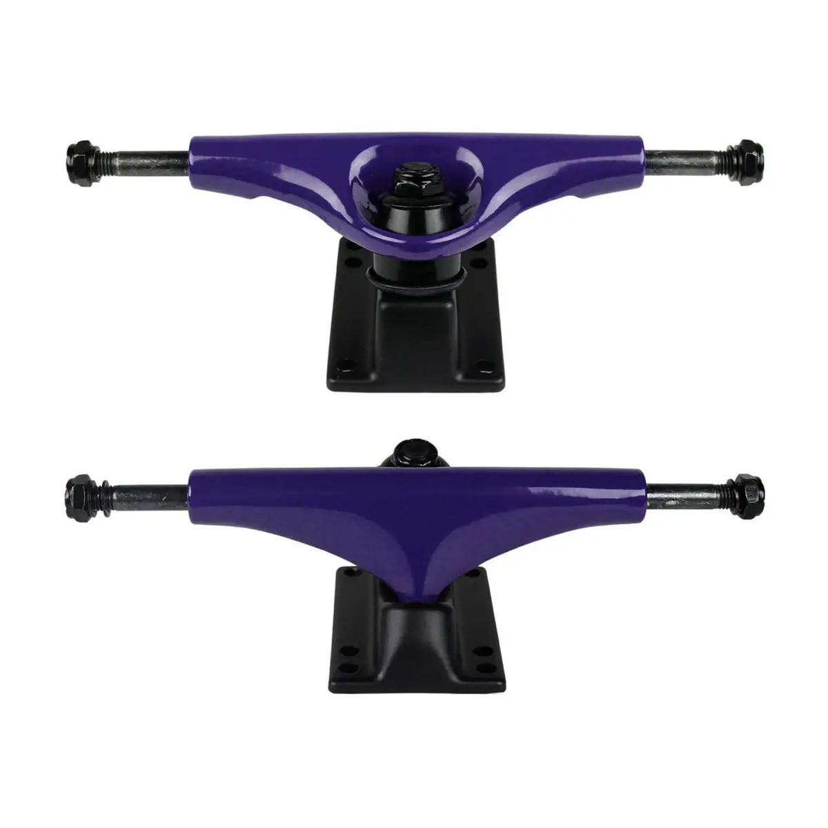 Havoc 5.0 Skateboard Trucks, Purple | Aluminum Alloy, 7.63" Fit 7.4-8" Boards - main product image